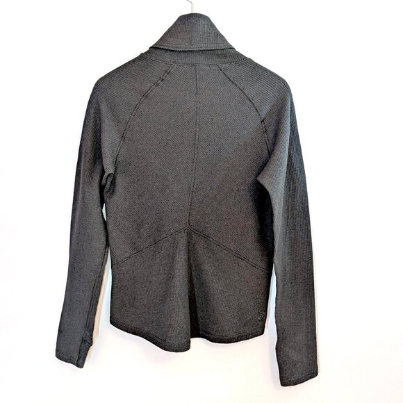 Kuhl | Petra Waffle Turtleneck Base Layer Charcoal Gray Outdoors | Size Small - Picture 10 of 14